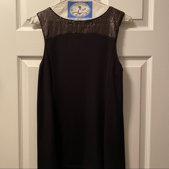 Narciso Rodriguez for Design Nation Black Tank Top, Gold Sequins, sz XS - Picture 5 of 9